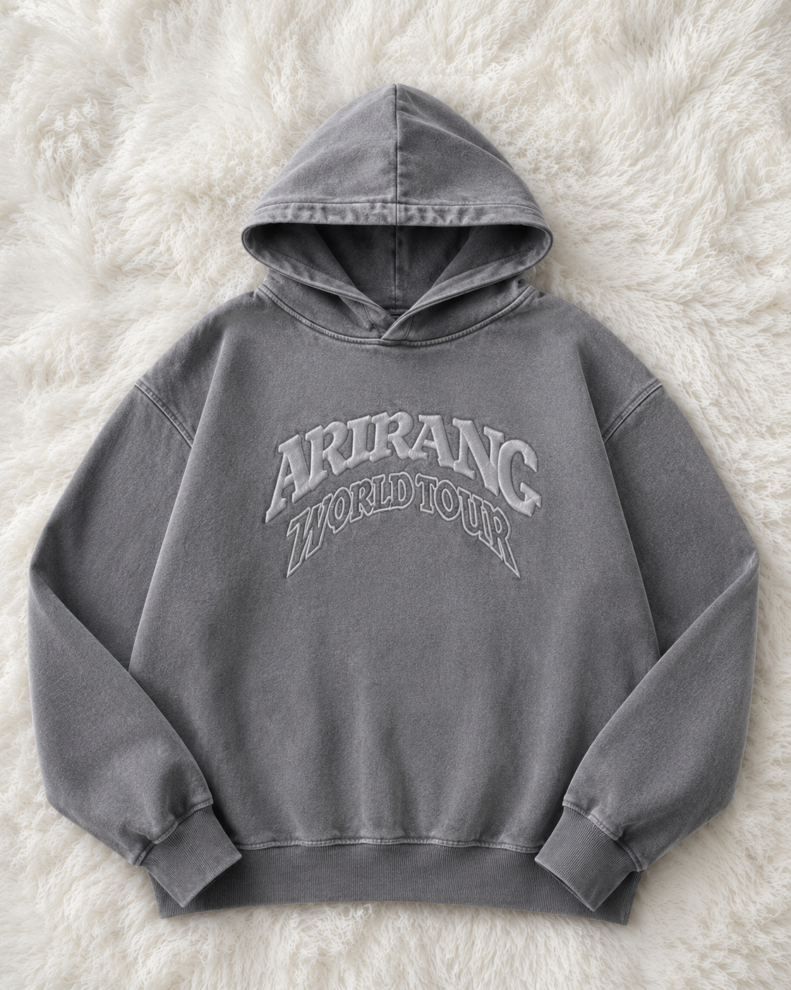 BTS ARIRANG World Tour Bestickter Hoodie