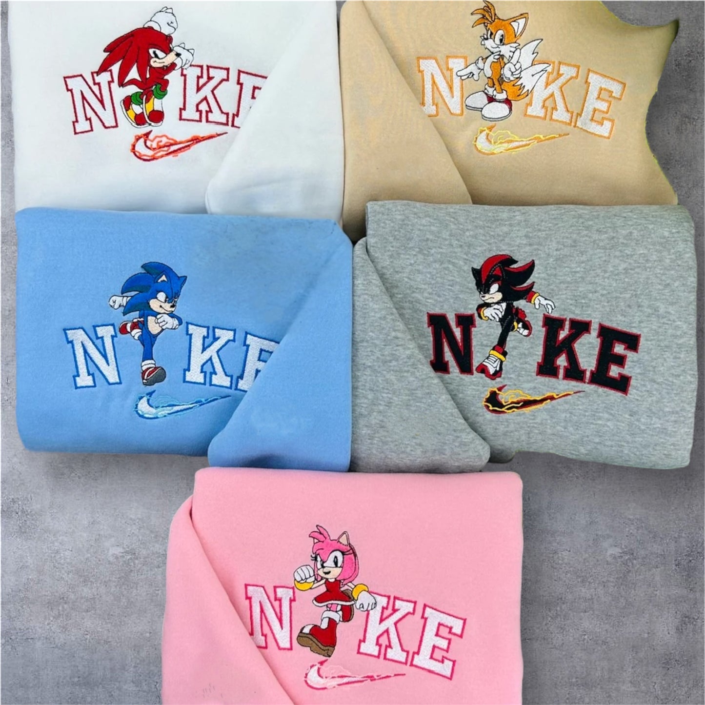 Sonic the Hedgehog 3 Charaktere Pullover - Fanartikel