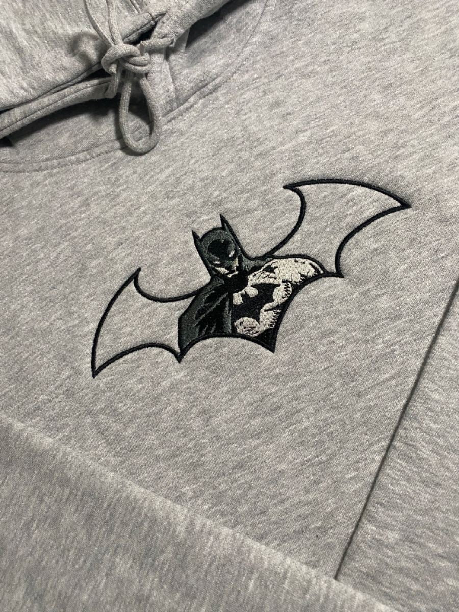 Batman Bestickter Hoodie Halloween
