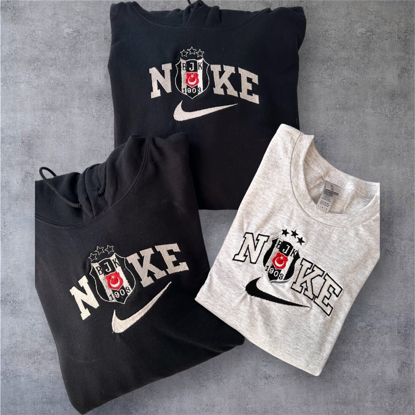 Besiktas Embroidered Design