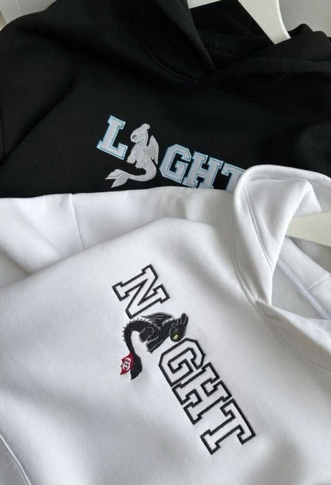 Light Night Dragon Drachenzähmen Pullover