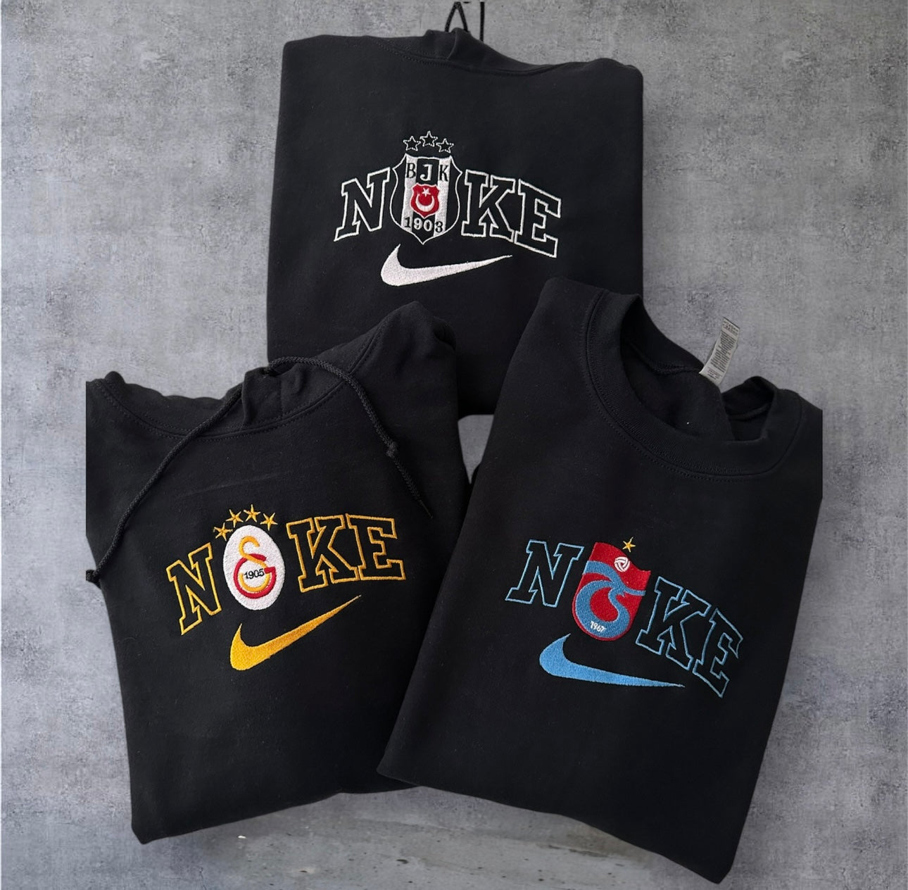 Besiktas Embroidered Design