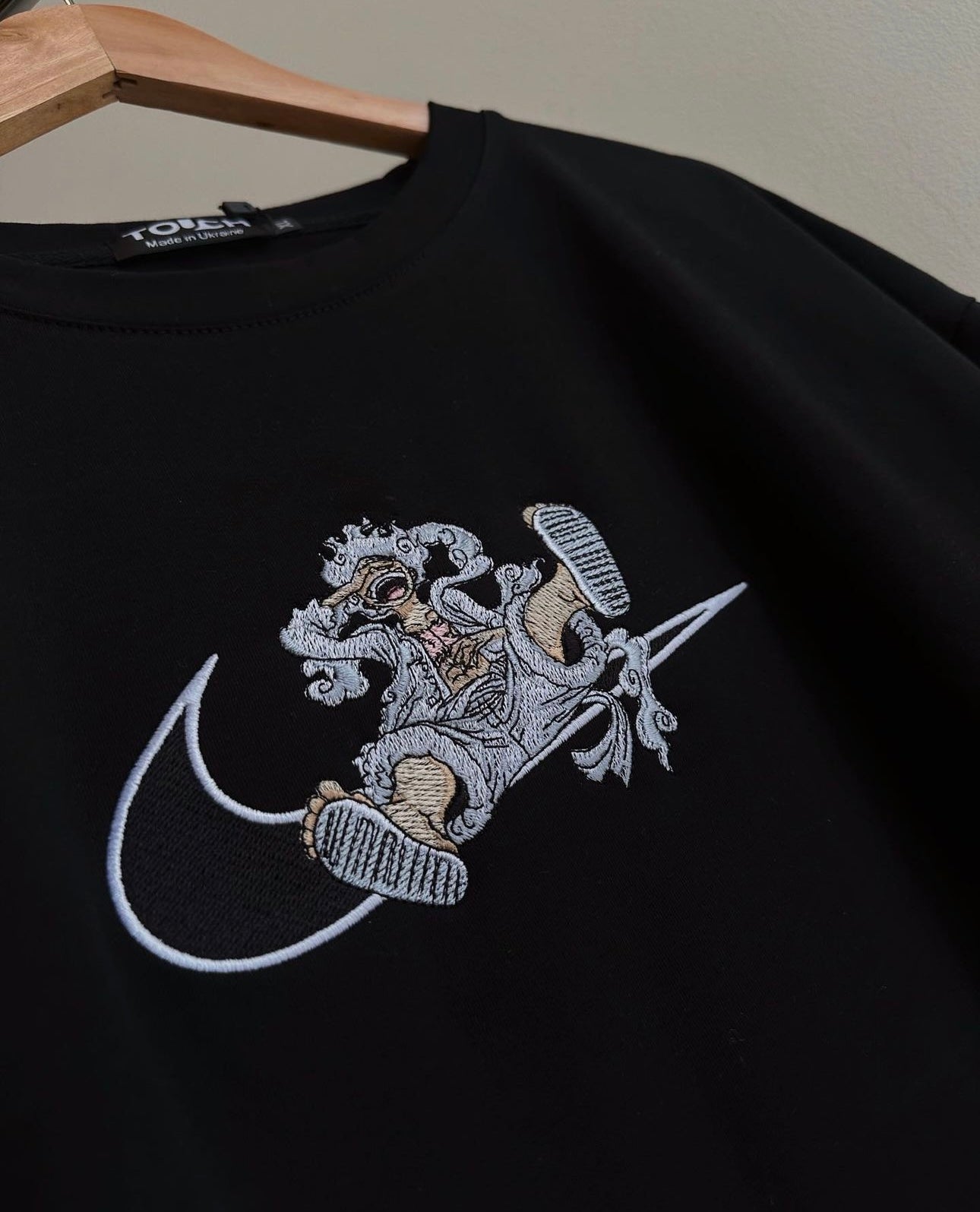 One Piece Anime Hoodie Embroidery