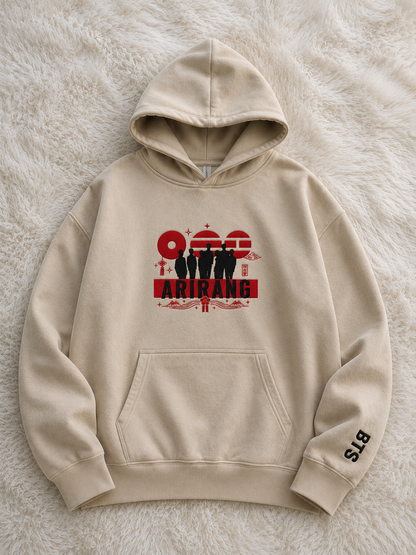 BTS ARIRANG BANGTAN Bestickter Pullover