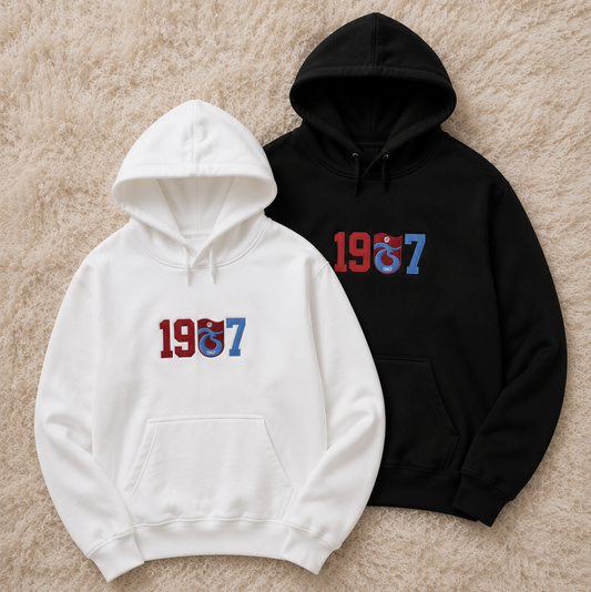 Trabzonspor Fanartikel Bestickter Hoodie Fußball