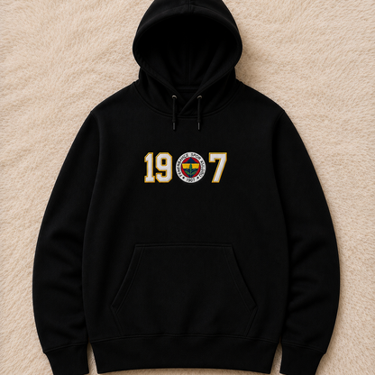 Fenerbahce Fanartikel Bestickter Hoodie Fußball