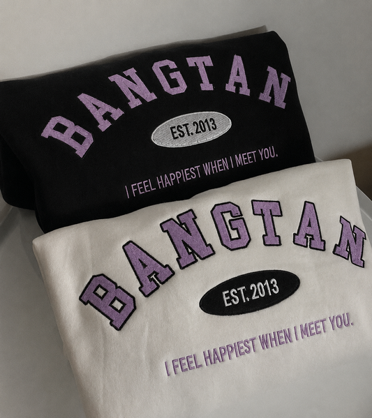 BTS Bestickter Pullover Bangtan Arirang Fanartikel