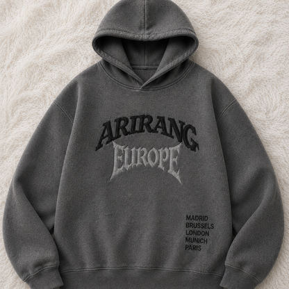 BTS ARIRANG Tour Europe Bestickter Hoodie