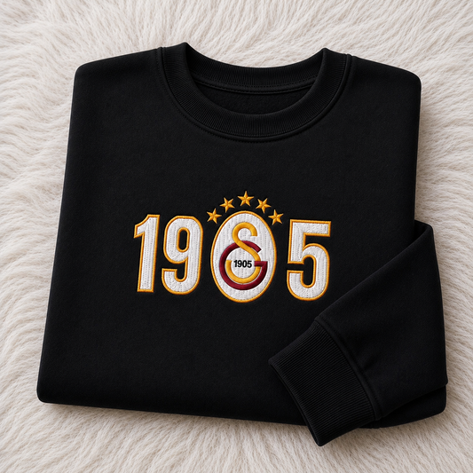 Galatasaray Fanartikel Bestickter Hoodie Fußball