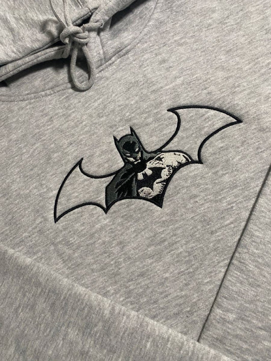 Batman Bestickter Hoodie Halloween