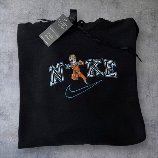 Naruto Anime Uzumaki Pullover N1ke Embroidery