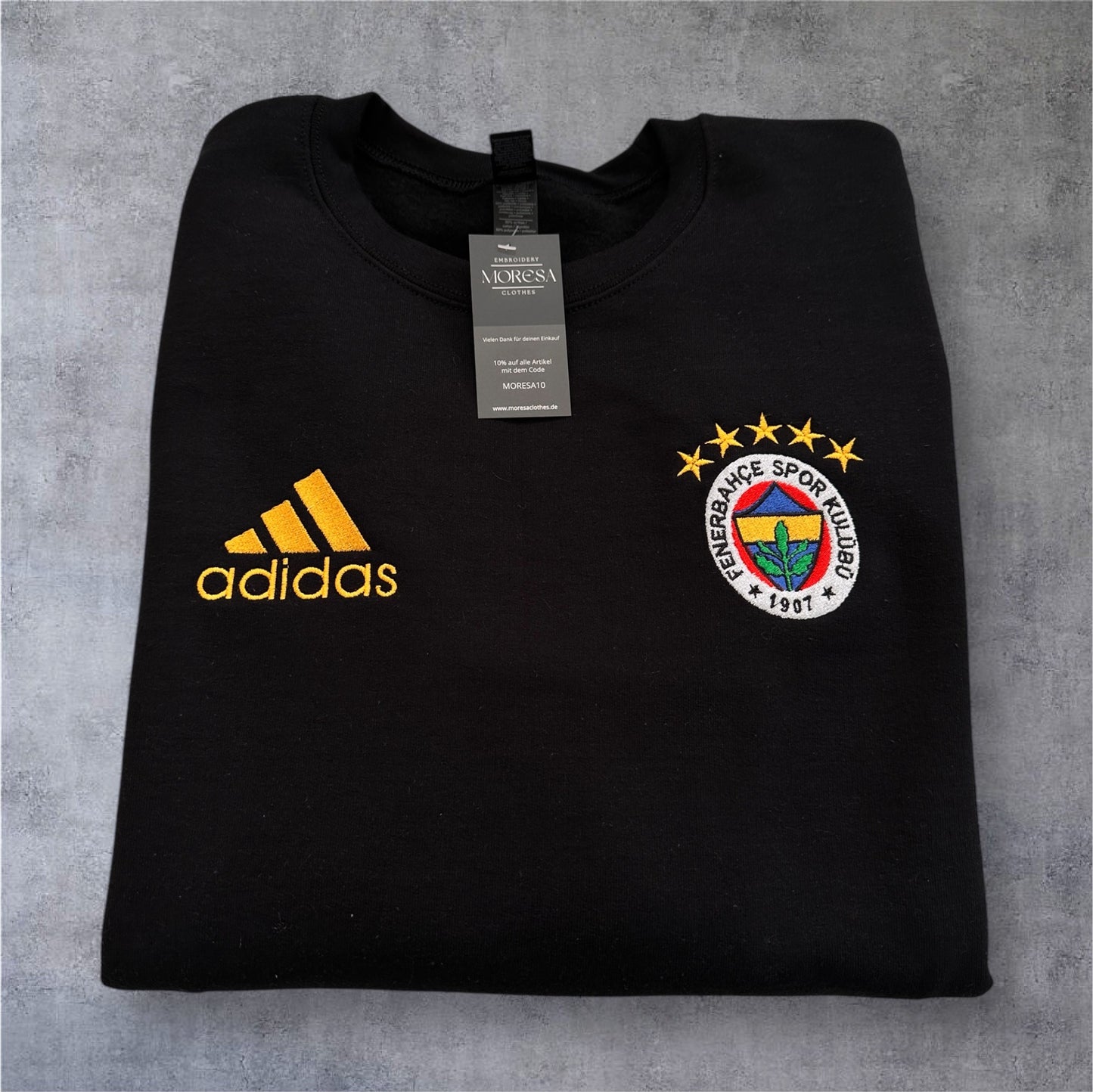 Fenerbahce Fanartikel Hoodie Fußball 5 Sterne