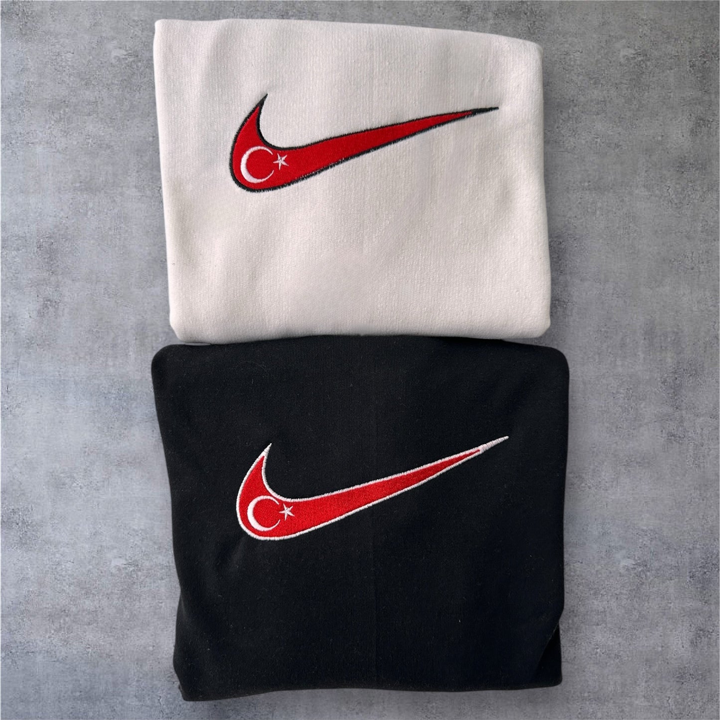 Türkei Türkiye Turkey Flagge Flag Design Embroidery Hoodie T Shirt Sweatshirt