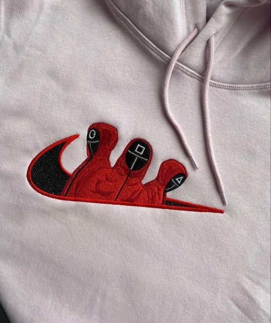 Squid Game Pullover Masken Nike Design Netflix Fanartikel