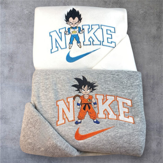 Anime Bestickt Pullover Son Goku