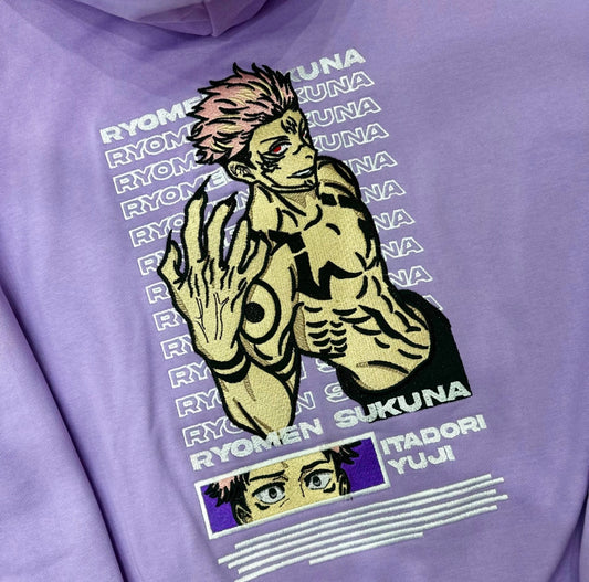 Anime Ryxmen Sxkuna Hoodie