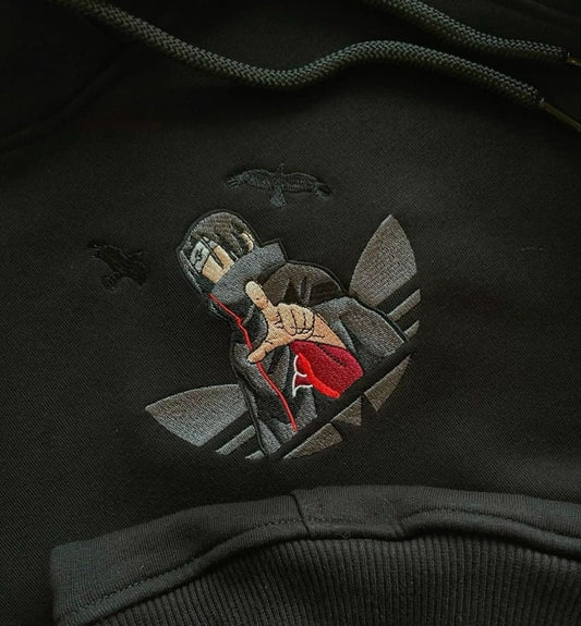 Itachi Bestickter Pullover Anime Ad1das