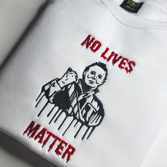 Michael Myers Halloween Bestickter Pullover