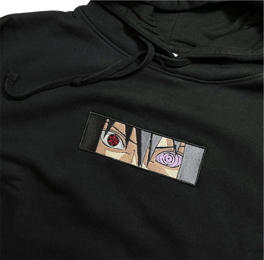 Anime Itachi Uchiha Naruto Hoodie Eyes Design 1