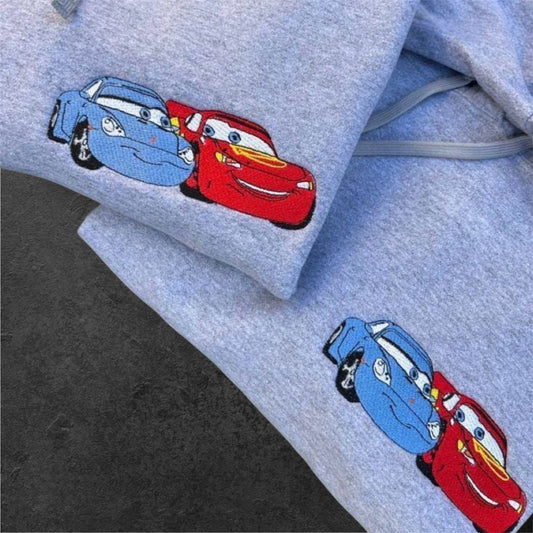 Cars Sally McQueen Partner Pullover Embroidery Bestickt